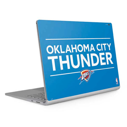 NBA Oklahoma City Thunder Standard - Blue Surface Book 2 13.5in Skin