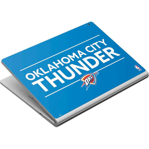 NBA Oklahoma City Thunder Standard - Blue Surface Book Skin