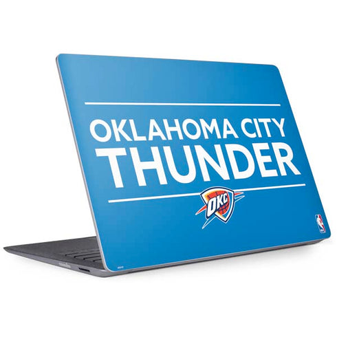 NBA Oklahoma City Thunder Standard - Blue Surface Laptop 2 Skin