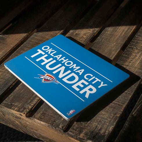 NBA Oklahoma City Thunder Standard - Blue Surface Laptop 2 Skin