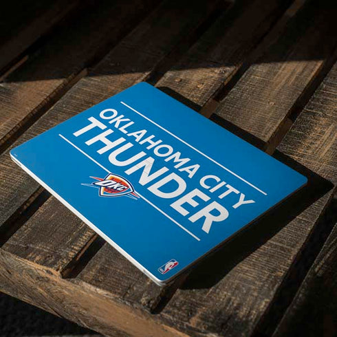NBA Oklahoma City Thunder Standard - Blue Surface Laptop 3 13.5in Skin