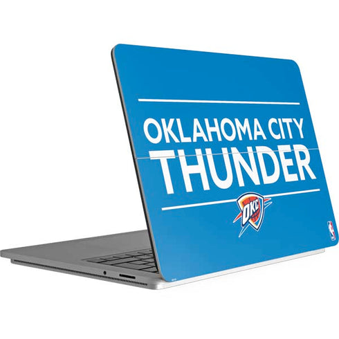 NBA Oklahoma City Thunder Standard - Blue Surface Laptop Studio Skin