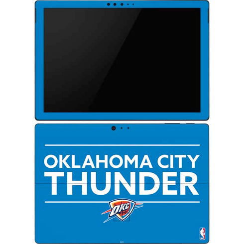 NBA Oklahoma City Thunder Standard - Blue Surface Pro 6 Skin