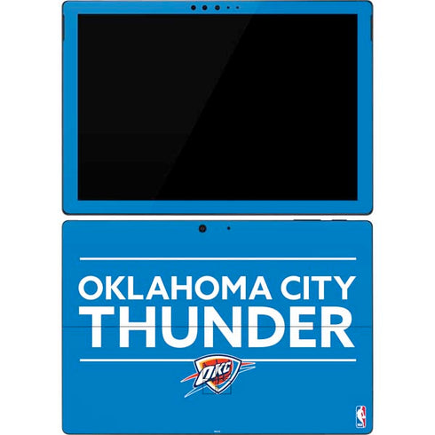 NBA Oklahoma City Thunder Standard - Blue Surface Pro 7 Skin