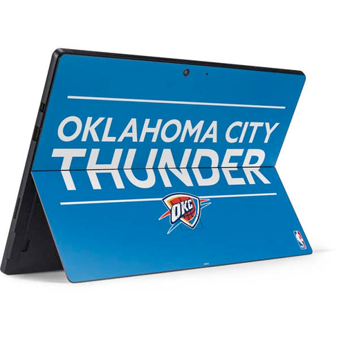 NBA Oklahoma City Thunder Standard - Blue Surface Pro 7 Skin