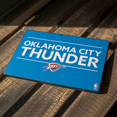 NBA Oklahoma City Thunder Standard - Blue Surface Pro 7 Skin