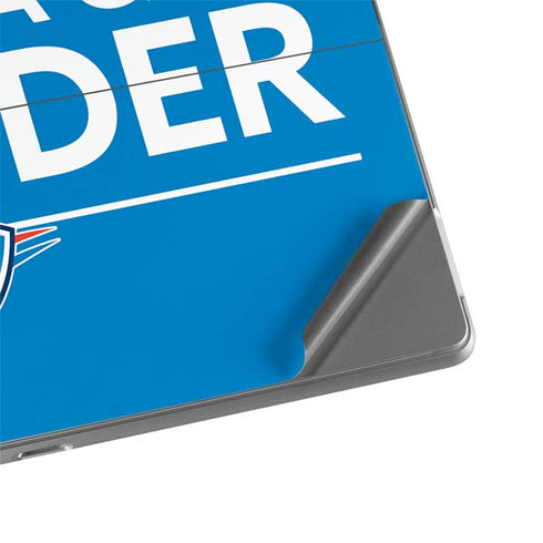 NBA Oklahoma City Thunder Standard - Blue Surface Pro 8 Skin