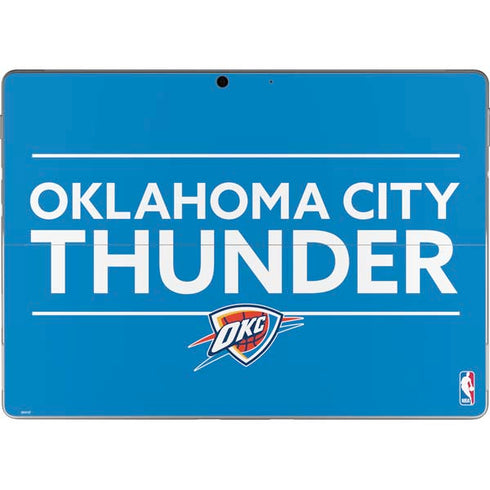 NBA Oklahoma City Thunder Standard - Blue Surface Pro 9 Skin