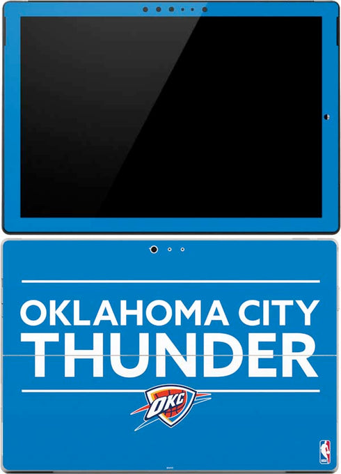 NBA Oklahoma City Thunder Standard - Blue Surface Pro (2017) Skin