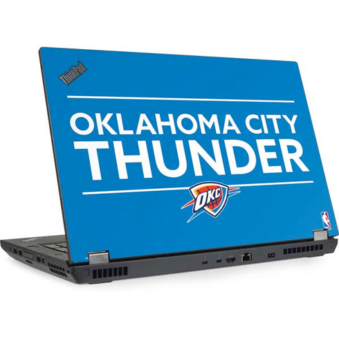 NBA Oklahoma City Thunder Standard - Blue Lenovo ThinkPad Skin