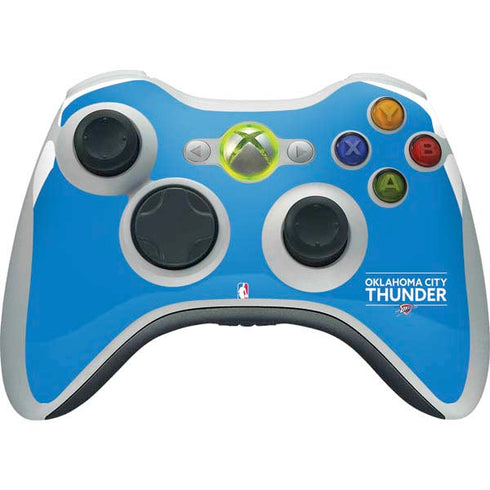 NBA Oklahoma City Thunder Standard - Blue Xbox 360 Wireless Controller Skin