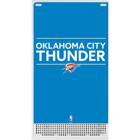 NBA Oklahoma City Thunder Standard - Blue Xbox Series S Console Skin