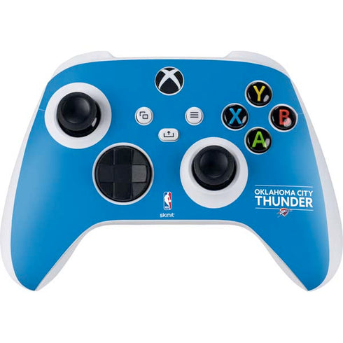 NBA Oklahoma City Thunder Standard - Blue Xbox Series S Controller Skin