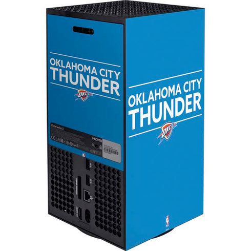 NBA Oklahoma City Thunder Standard - Blue Xbox Series X Bundle Skin