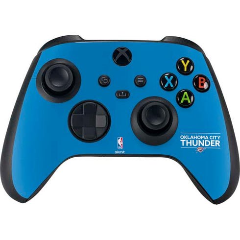 NBA Oklahoma City Thunder Standard - Blue Xbox Series X Controller Skin