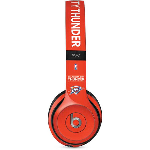 NBA Oklahoma City Thunder Standard - Orange Beats Solo 2 Wired Skin