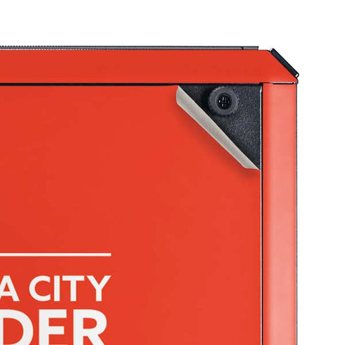 NBA Oklahoma City Thunder Standard - Orange Cooler Master MasterBox Q300L Mini Tower Skin