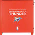 NBA Oklahoma City Thunder Standard - Orange Corsair 4000D Tempered Glass Mid-Tower ATX Case Skin