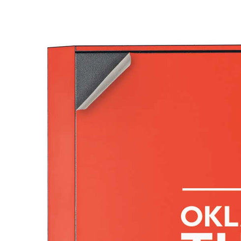 NBA Oklahoma City Thunder Standard - Orange Corsair 4000D Tempered Glass Mid-Tower ATX Case Skin