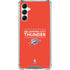 NBA Oklahoma City Thunder Standard - Orange Galaxy A14 5G Clear Case