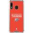 NBA Oklahoma City Thunder Standard - Orange Galaxy A30 Clear Case