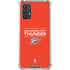 NBA Oklahoma City Thunder Standard - Orange Galaxy A32 5G Clear Case