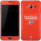 NBA Oklahoma City Thunder Standard - Orange Galaxy J3 Skin