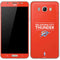 NBA Oklahoma City Thunder Standard - Orange Galaxy J7 Skin