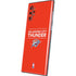NBA Oklahoma City Thunder Standard - Orange Galaxy Note 10 Plus Skin