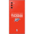 NBA Oklahoma City Thunder Standard - Orange Galaxy Note 10 Skin