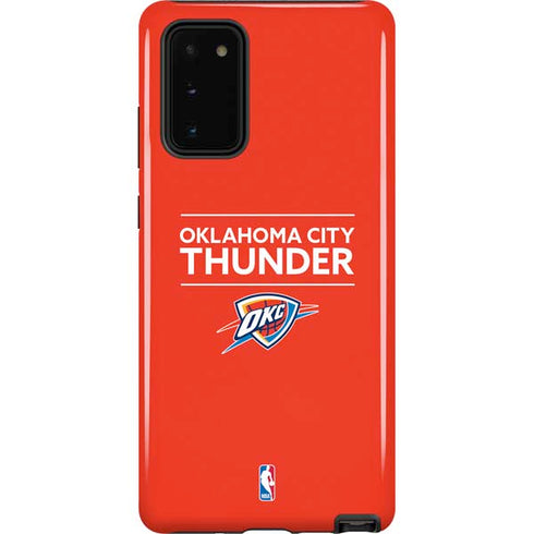 NBA Oklahoma City Thunder Standard - Orange Galaxy Note20 5G Pro Case
