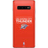 NBA Oklahoma City Thunder Standard - Orange Galaxy S10 Plus Skin