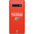 NBA Oklahoma City Thunder Standard - Orange Galaxy S10 Skin