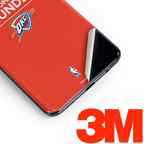 NBA Oklahoma City Thunder Standard - Orange Galaxy S10 Skin