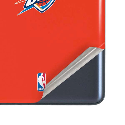 NBA Oklahoma City Thunder Standard - Orange Galaxy S20 Fan Edition Skin