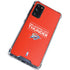 NBA Oklahoma City Thunder Standard - Orange Galaxy S20 FE Clear Case
