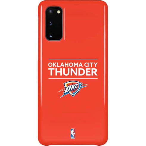NBA Oklahoma City Thunder Standard - Orange Galaxy S20 Lite Case