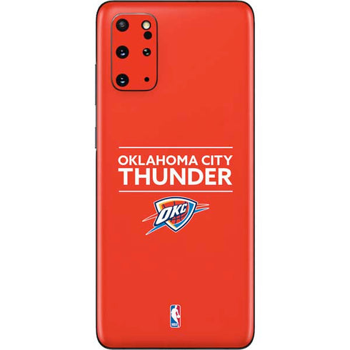 NBA Oklahoma City Thunder Standard - Orange Galaxy S20 Plus Skin