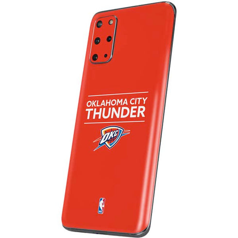 NBA Oklahoma City Thunder Standard - Orange Galaxy S20 Plus Skin