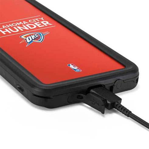 NBA Oklahoma City Thunder Standard - Orange Galaxy S20 Plus Waterproof Case