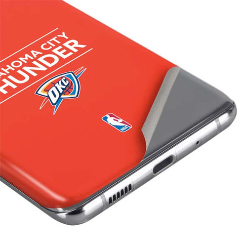 NBA Oklahoma City Thunder Standard - Orange Galaxy S20 Ultra 5G Skin