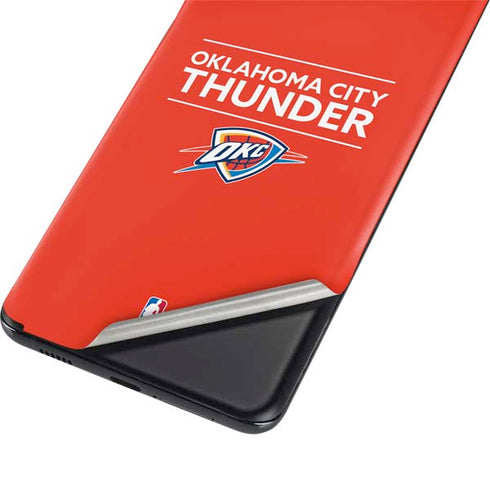 NBA Oklahoma City Thunder Standard - Orange Galaxy S21 5G Skin