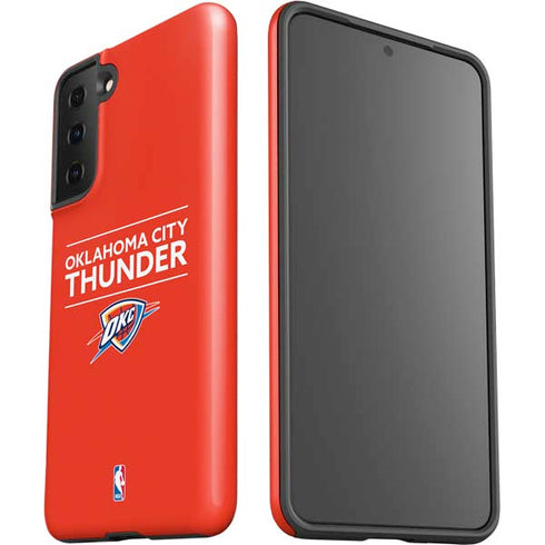 NBA Oklahoma City Thunder Standard - Orange Galaxy S21 FE Pro Case