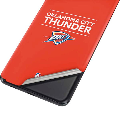 NBA Oklahoma City Thunder Standard - Orange Galaxy S21 Plus 5G Skin