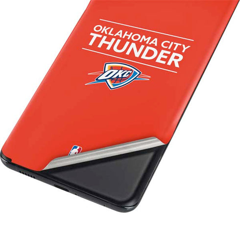 NBA Oklahoma City Thunder Standard - Orange Galaxy S21 Ultra 5G Skin