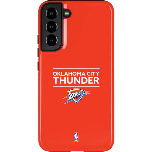 NBA Oklahoma City Thunder Standard - Orange Galaxy S22 Plus Pro Case