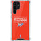 NBA Oklahoma City Thunder Standard - Orange Galaxy S22 Ultra Clear Case