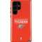 NBA Oklahoma City Thunder Standard - Orange Galaxy S22 Ultra Pro Case