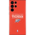 NBA Oklahoma City Thunder Standard - Orange Galaxy S22 Ultra Skin
