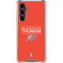 NBA Oklahoma City Thunder Standard - Orange Galaxy S23 FE Clear Case